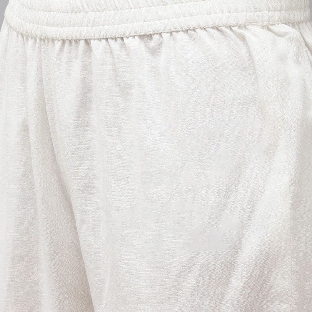 Anubhutee Womens Ethnic Motifs Printed Regular Gotta Patti Kurta With Trousers