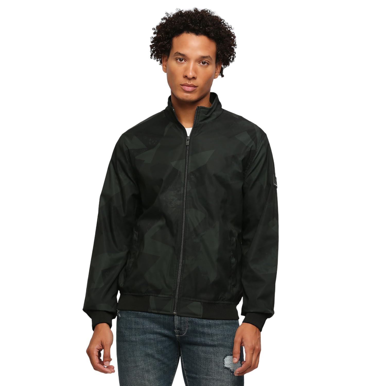 Pepe Jeans MenS A-Line Coat (Pm402924_Olive Green
