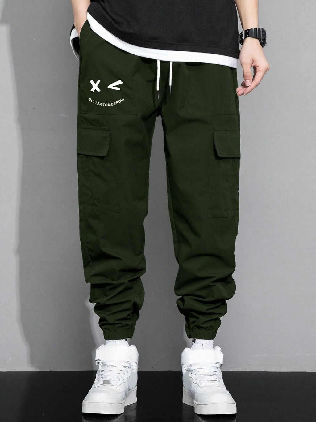 TAGAS Boys Relaxed Casual Mid Rise Pants (KC-2-X