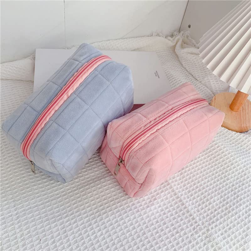 XPONNI Small Cosmetic Bag Cute Makeup Bag Y2k Accessories Aesthetic Make Up Bag Y2k Purse Cosmetic Bag for Purse