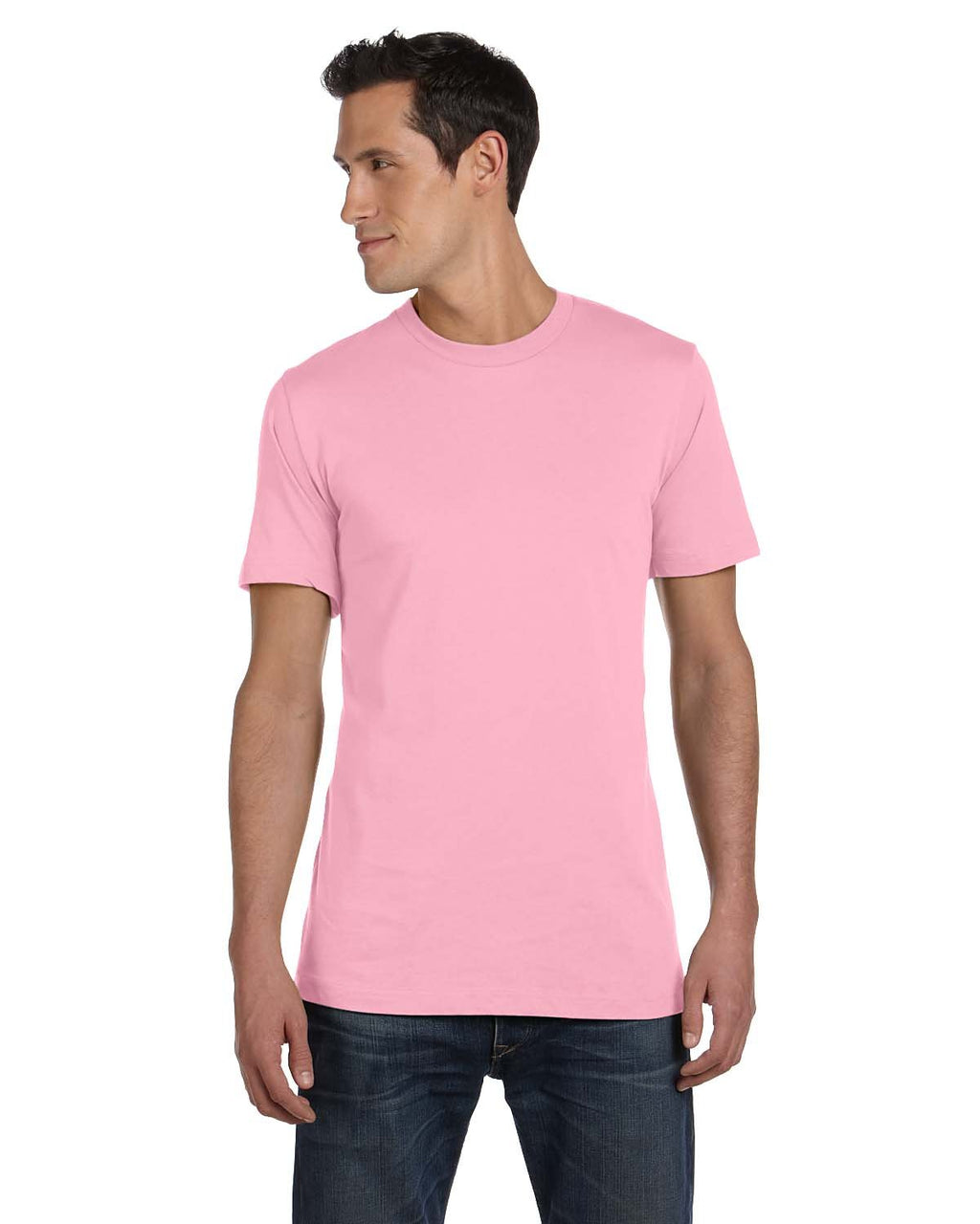 Bella + Canvas Unisex Jersey Short-Sleeve T-Shirt 2XL PINK