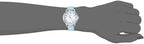 Timex Women's Easy Reader 30mm Watch - Silver-Tone Case White Dial with Light Blue Leather Strap