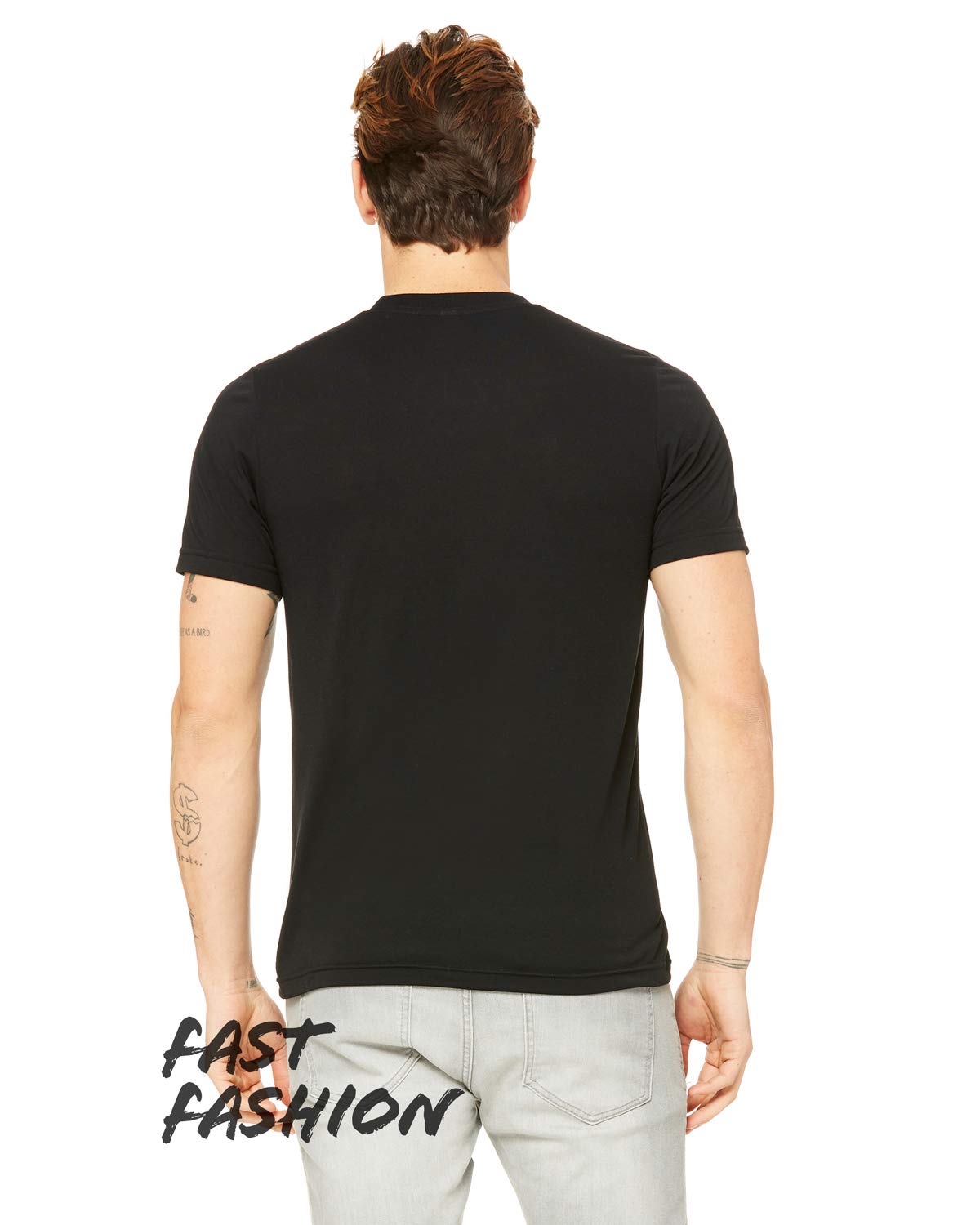 Unisex Viscose Fashion T-Shirt - BLAcK - XS(D0102H7WDLX)