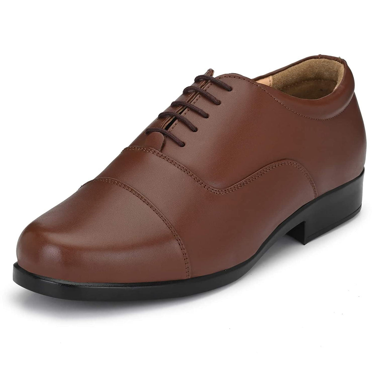 Onbeat Mens Oxford Formal Shoe (Brown, Numeric_7) 7