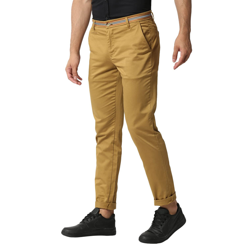 Thomas Scott Mens Solid Slim Fit Trouser