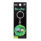 Rick and Morty Metal Keychain: Portal