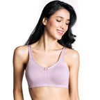 Nykd (Nyb169 Cotton Anti Microbial Non Padded & Non Wired Side Support Shaper Bra For Women | Full Coverage Bra With Detailed Co