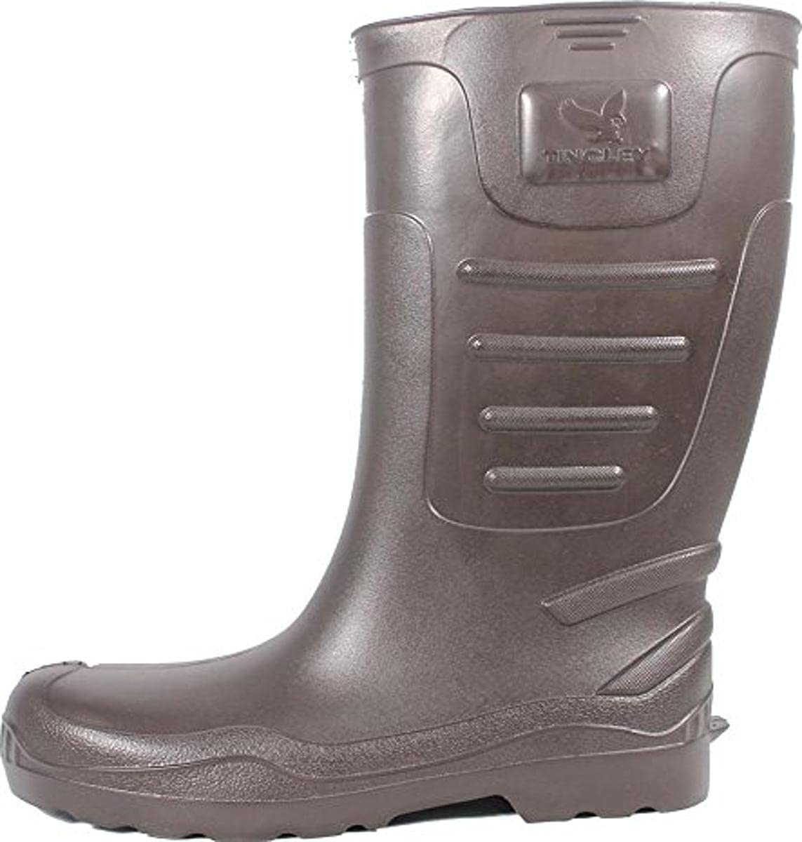 Tingley Rubber Corp. 633590 13 in. Ultra Lightweight Eva Knee High Boots - Brown