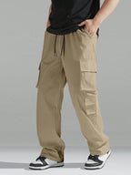 Indoprimo Men Cargo || Men Cargo Pants || Men Cargo Pants Cotton || Cargos For Men || Men Cargo Trouser (In, Alpha, Xl, Regular,