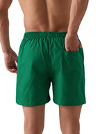 The Souled Store Official Stranger Things: Hawkins Mens and Boys Regular fit Graphic Printed Cotton Green Color Men Boxer Shorts