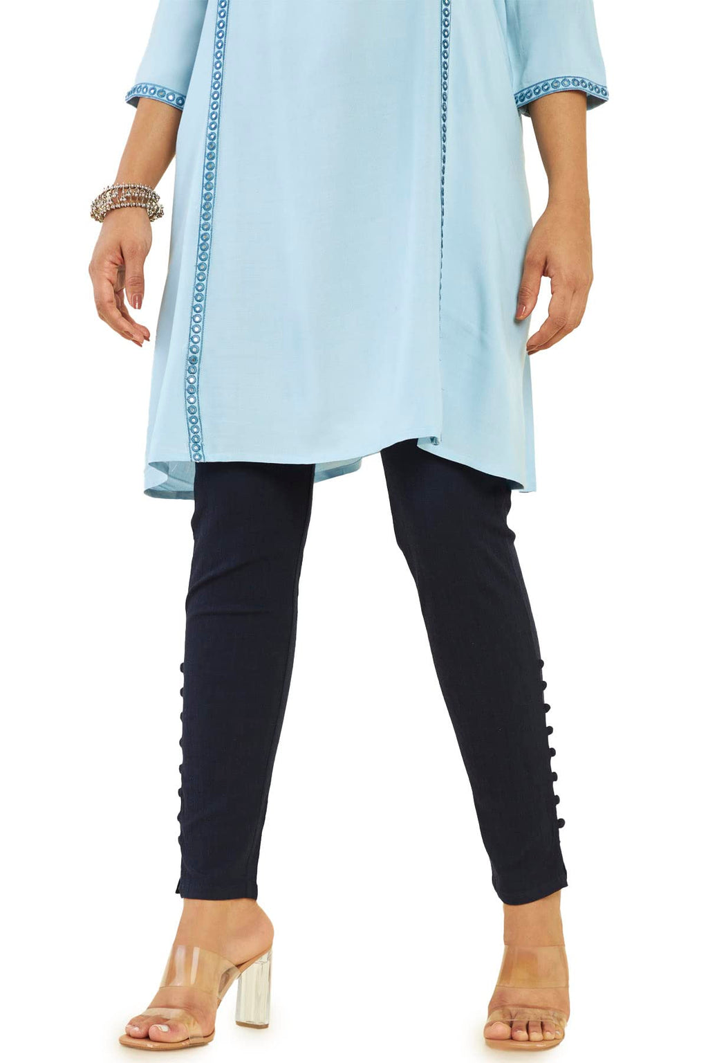Soch Women Cotton Solid Pant