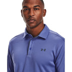 Under Armour Men's Tech Golf Polo, Starlight (561)/Pitch Gray, Medium