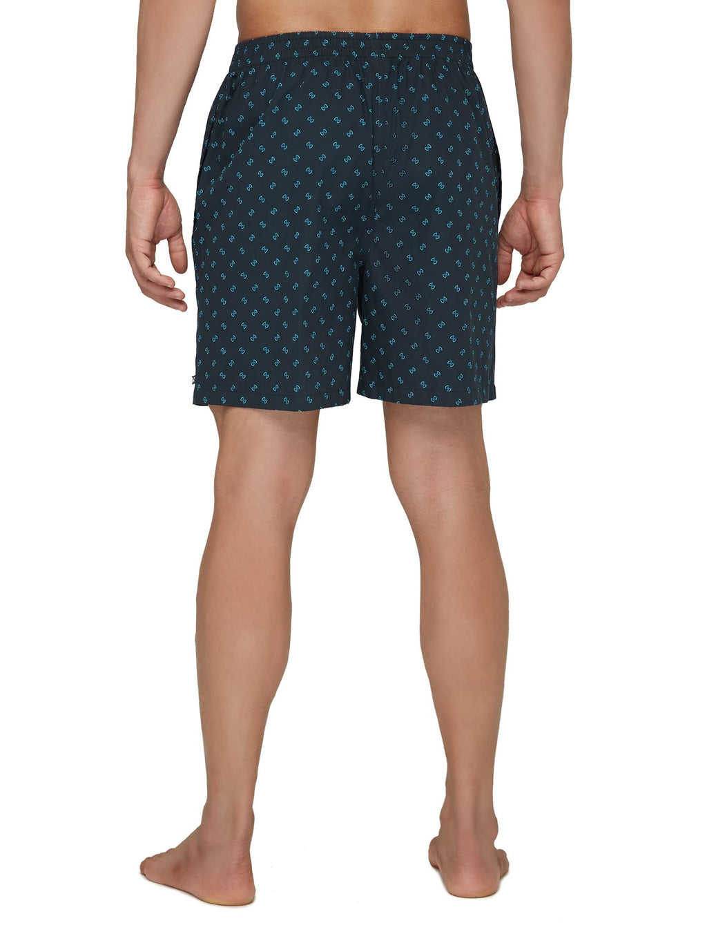 XYXX Mens Super Combed Cotton Astor Boxers with No-Marks Waistband, Comfort Fit |Innerwear for Men in Classic Prints Pack of 2