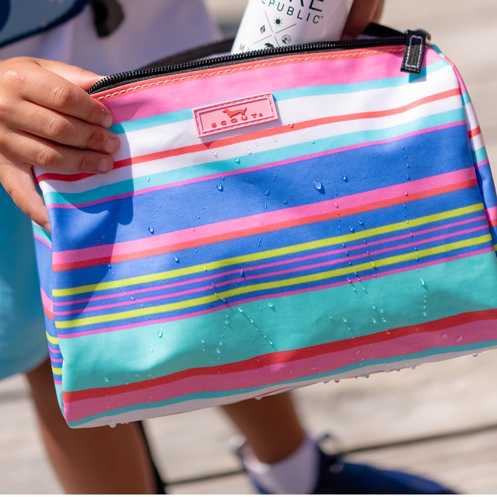 SCOUT Packin' Heat Toiletry Bag - Makeup, Toiletry & Cosmetic Bag, Fits Full Size Items, Inside Pocket, Water-Resistant, Zips Cl