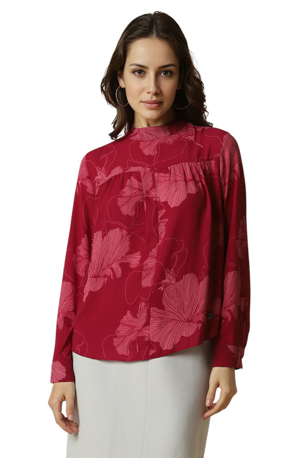 Allen Solly Women Printed Formal Shrug