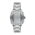 Fossil Men's Machine Chronograph Stainless Steel Watch, Silver/Black