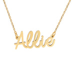 Yiyang Gold Name Necklace Chain Christmas Birthday Gifts for Women Allie