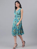 Kotty WomenS Fit And Flare Printed Dress