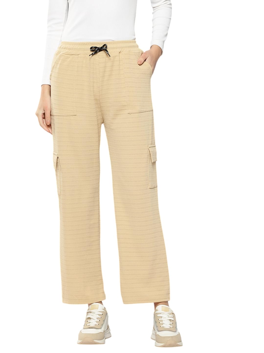Aarika Womens Casual Wear Dark Green Colour Solid Pant-(28-32)-(PANT-W-AD-09-GREEN-32)