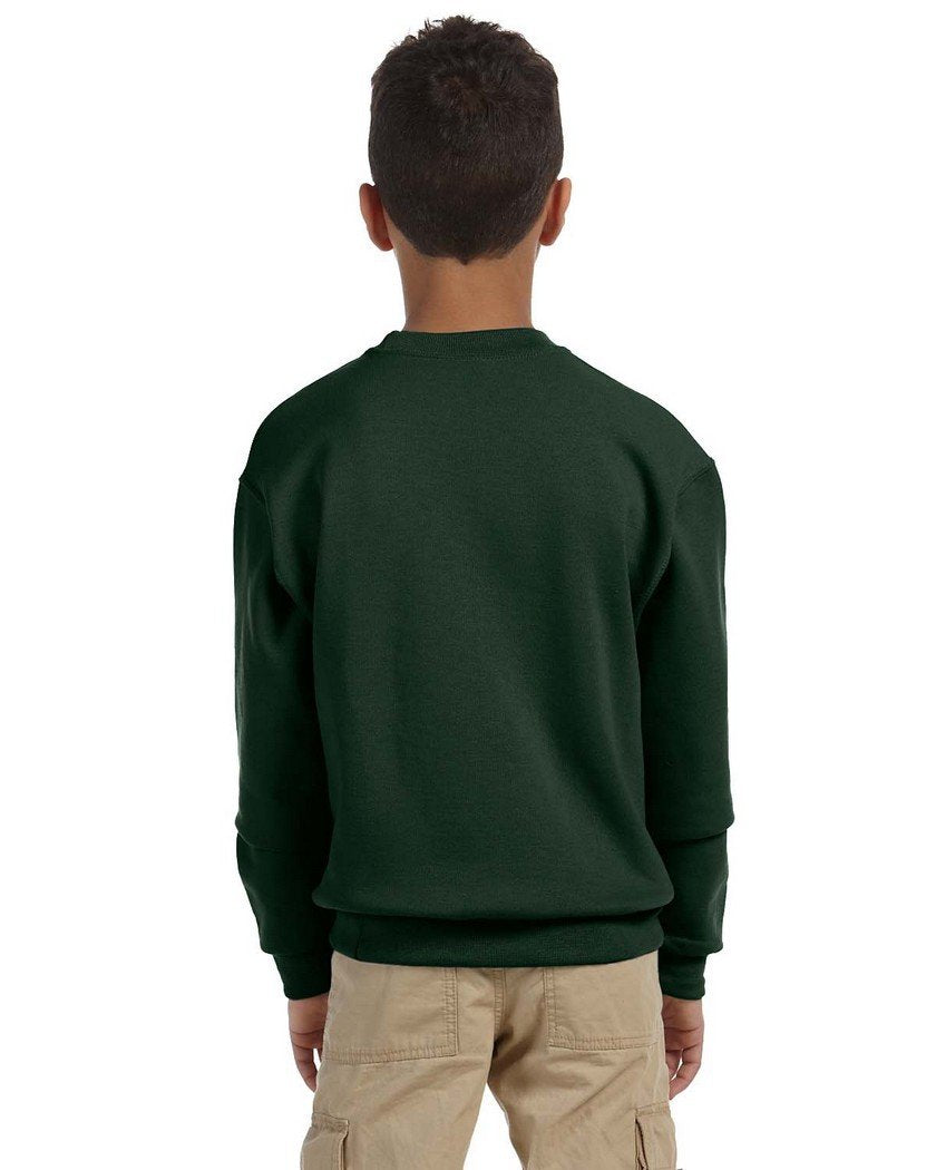 Youth NuBlend Fleece crew - BLAcK - S(D0102HI3Y5A)