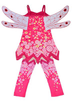 Dressy Daisy Toddler Girls' Fairy Fancy Dress Costume Birthday Halloween Christmas Fancy Party Outfit with Wings, Pants and Magi