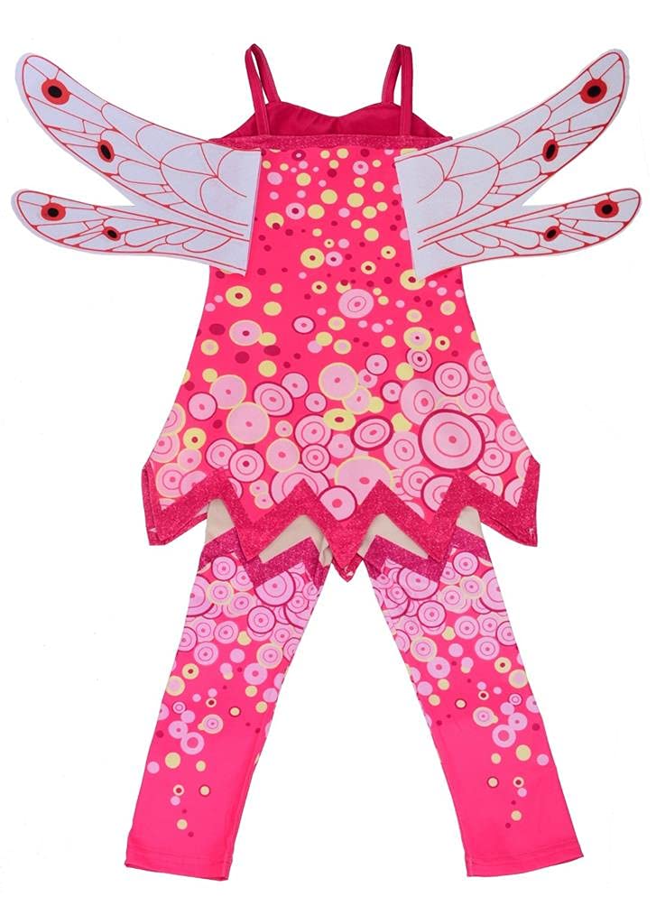 Dressy Daisy Toddler Girls' Fairy Fancy Dress Costume Birthday Halloween Christmas Fancy Party Outfit with Wings, Pants and Magi