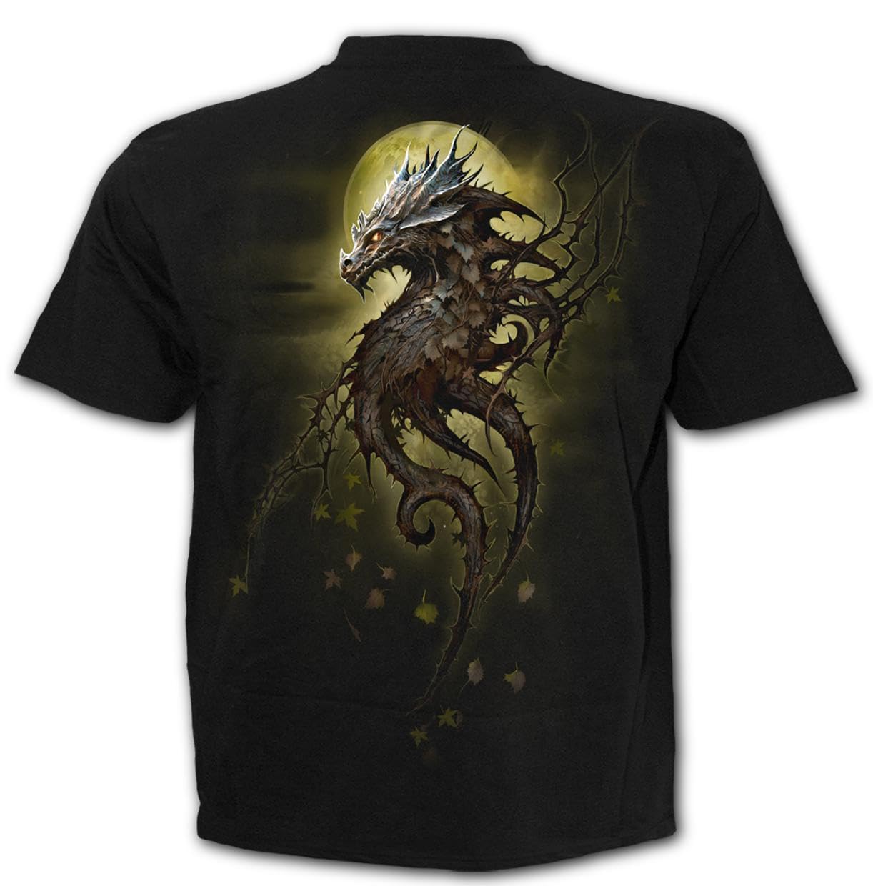 Spiral - Oak Dragon - T-Shirt Black - XXL