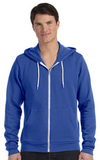 Unisex Sponge Fleece Full-Zip Hooded Sweatshirt - ASPHALT - 2XL(D0102H7WM8P)
