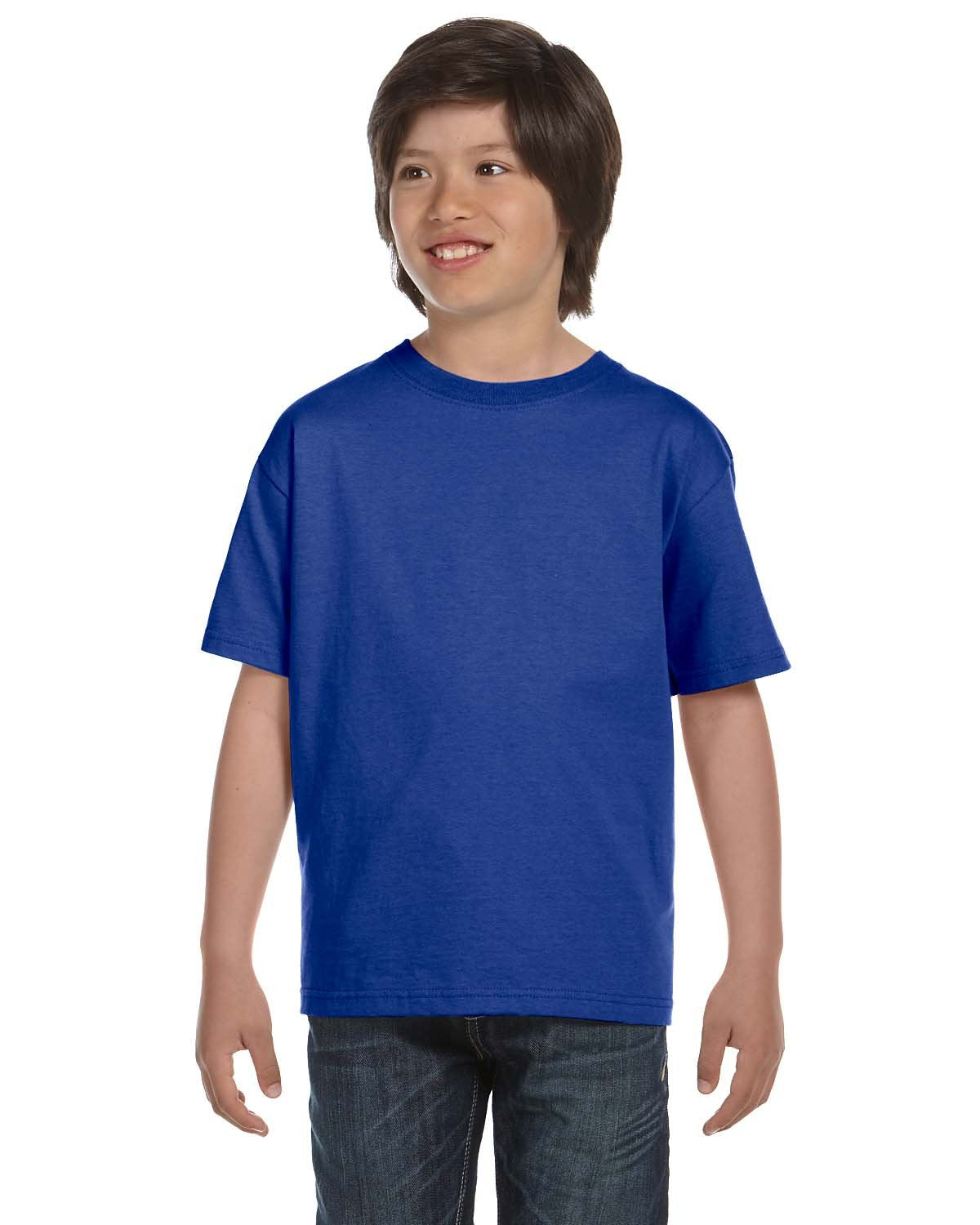 Youth Essential-T T-Shirt - WHITE - XS(D0102H7KWZ2)