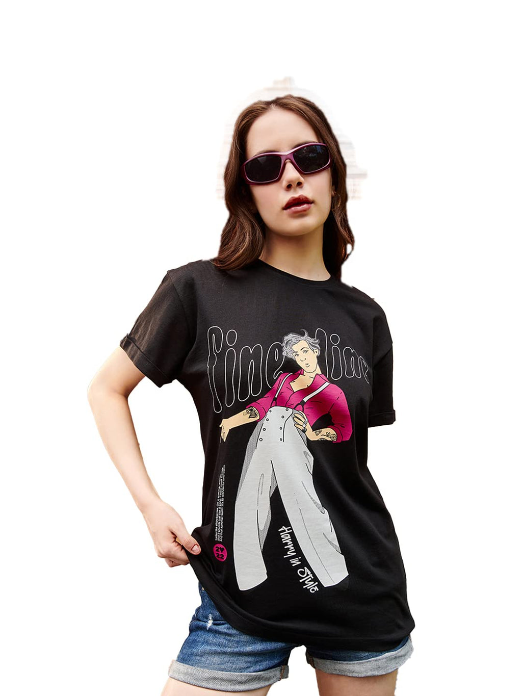 Bewakoof Womens Boyfriend Fit Half Sleeve T-Shirt