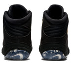 ASICS Men's Split Elite Wrestling Shoes, 9.5, Black/Pure Gold