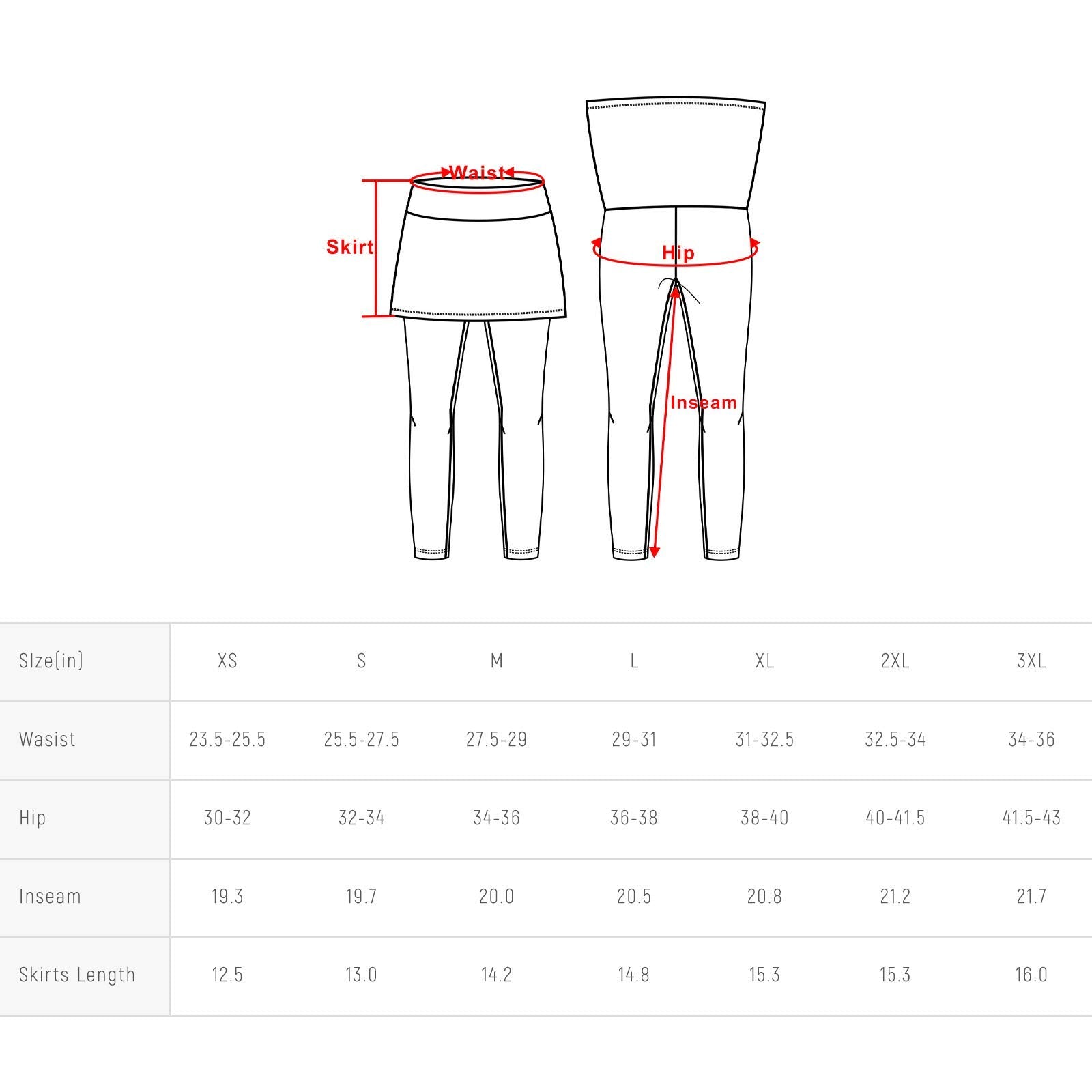 ANIVIVO Skirted Legging for Women, Yoga Legging with Skirts &Women Tennis Leggings Clothes(Black,M)