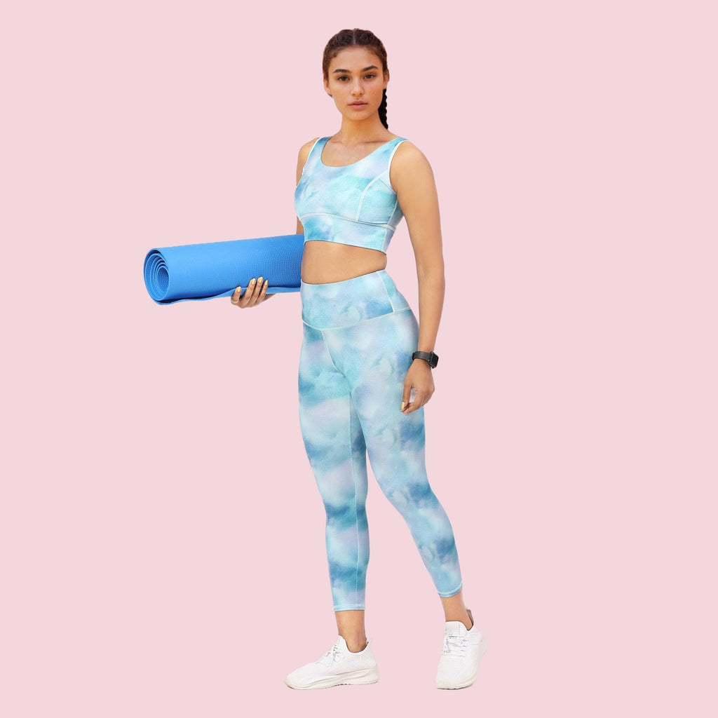 Enamor Womens Skinny Leggings (A607_Galaxy Splatter PRT