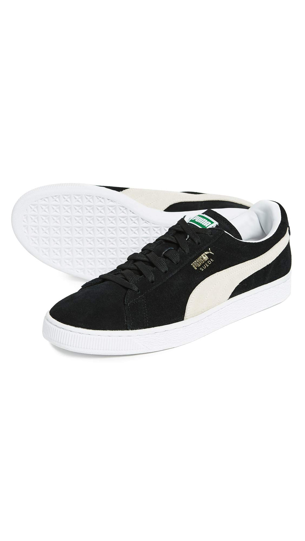 PUMA Suede Classic XXI Alternate Closure (Toddler) Black White 9 Toddler M