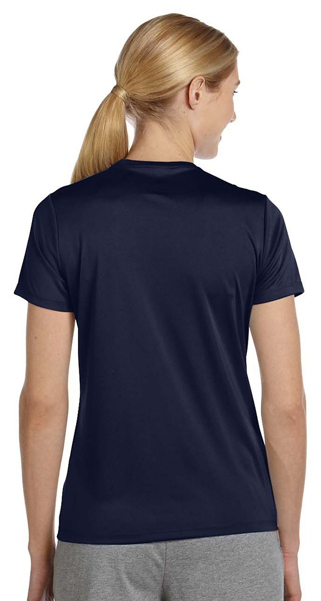 Ladies cool DRI with FreshIQ Performance T-Shirt - BLAcK - S(D0102HI33FV)
