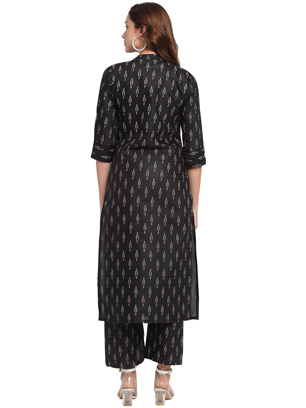 Anni Designer Women'S Cotton Printed Kurta With Palazzo