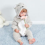 QZERPLAY Unisex Kids Baby Mouse Halloween Costumes Cartoon Outfit Hooded Homewear 80