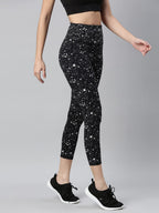 Enamor Athleisure Womens High Waisted Hugged Fit Quick Dry 4 Way Stretch Antimicrobial Yoga Gym Sports Activewear Tights Pants
