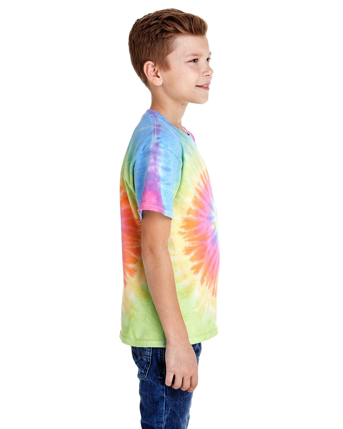 Youth 54 oz 100% cotton T-Shirt - SATURN - XS(D0102H786LP)