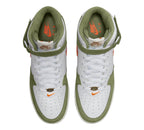 Nike Mens Air Force 1 Mid QS DQ3505 100 Jewel Oil Green - Size 14
