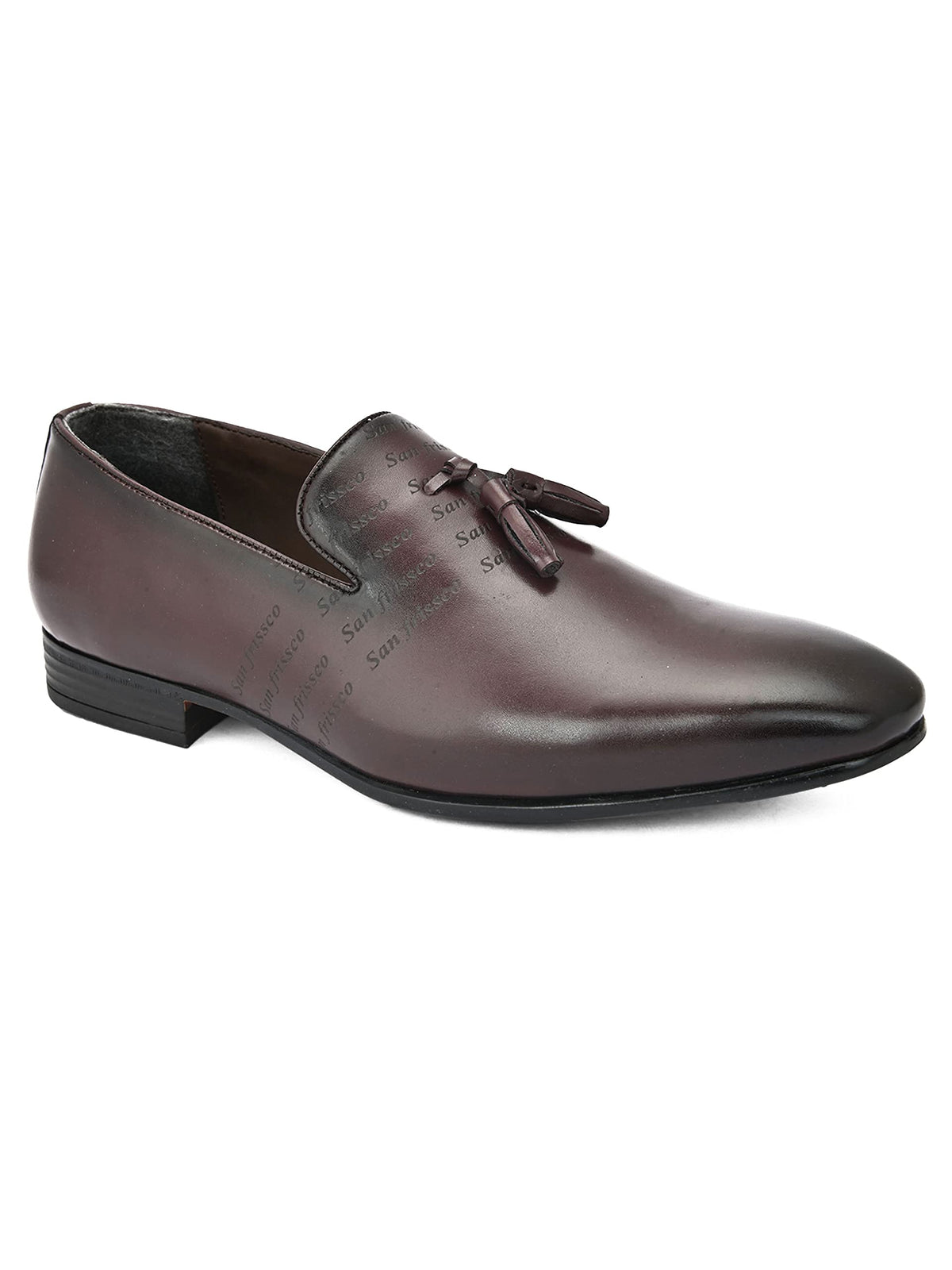 San Frissco Mens Loafers Tassel Penny Formal Office Wear Shoes/Semi Formal Shoe for Party, Wedding SlipOn Loafer/Solid Stylish 9
