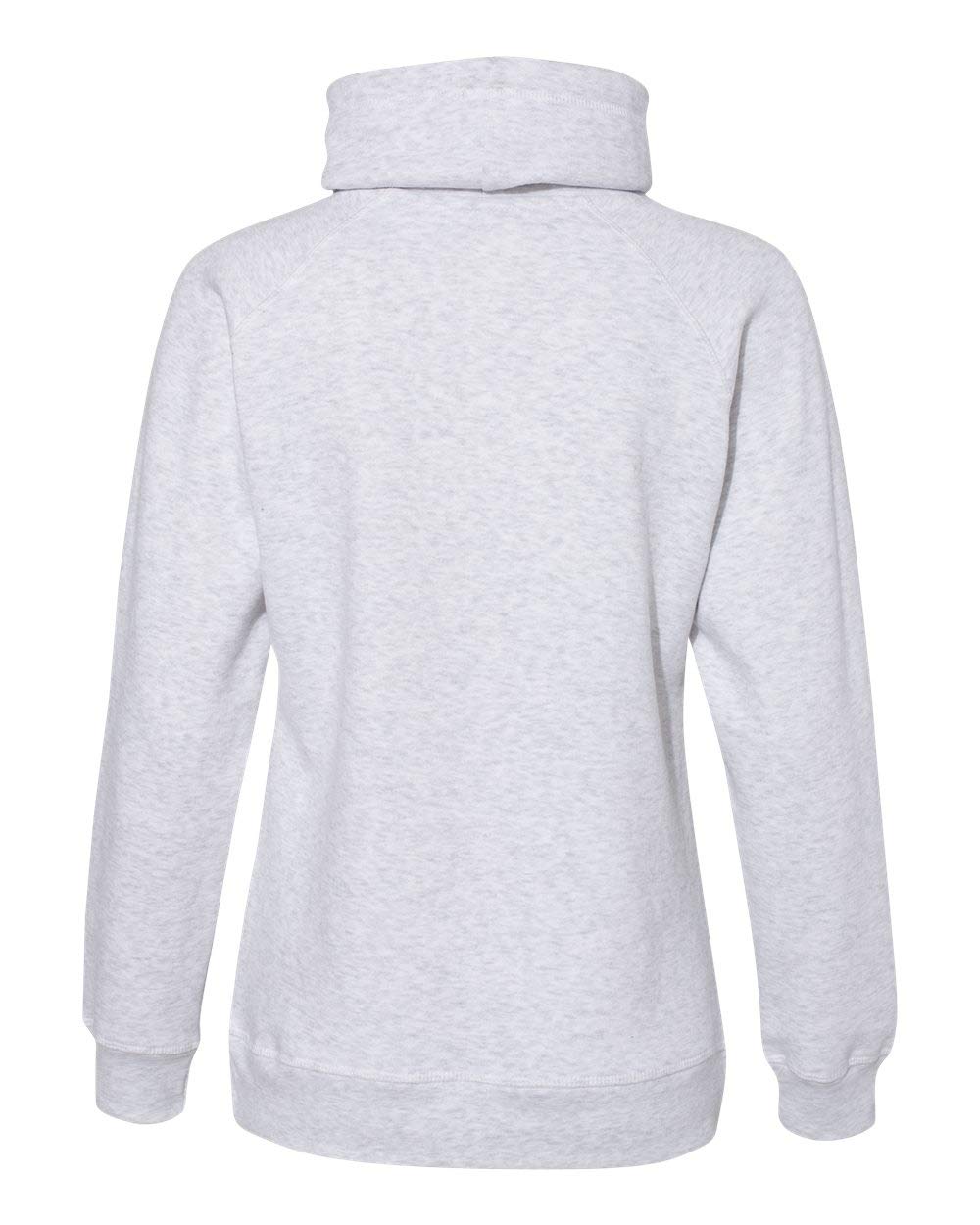 Ladies Relay cowl Neck - ASH - S(D0102H76I7J)
