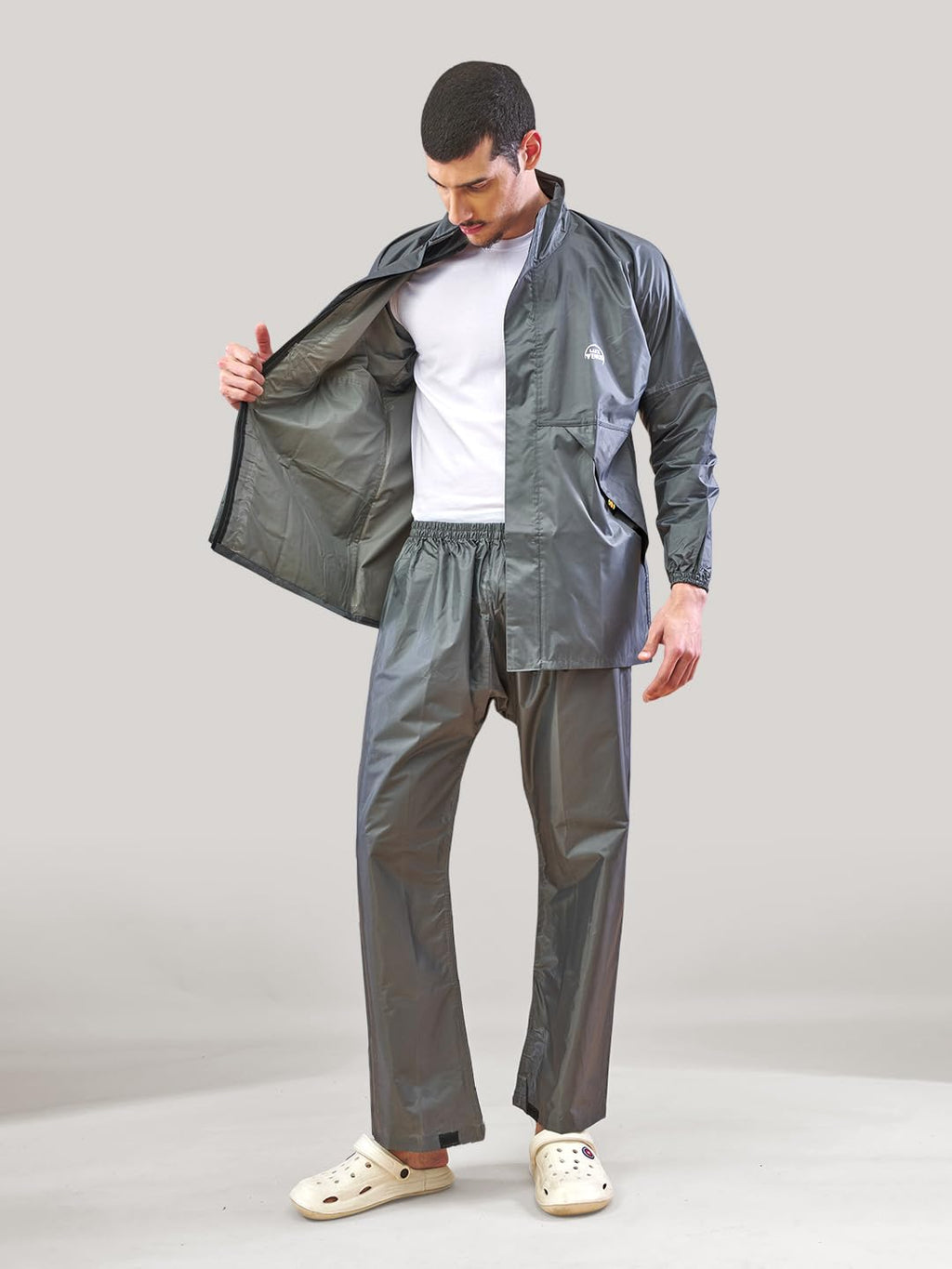 Lux Venus Plain Tapping Rain Suit For Men.