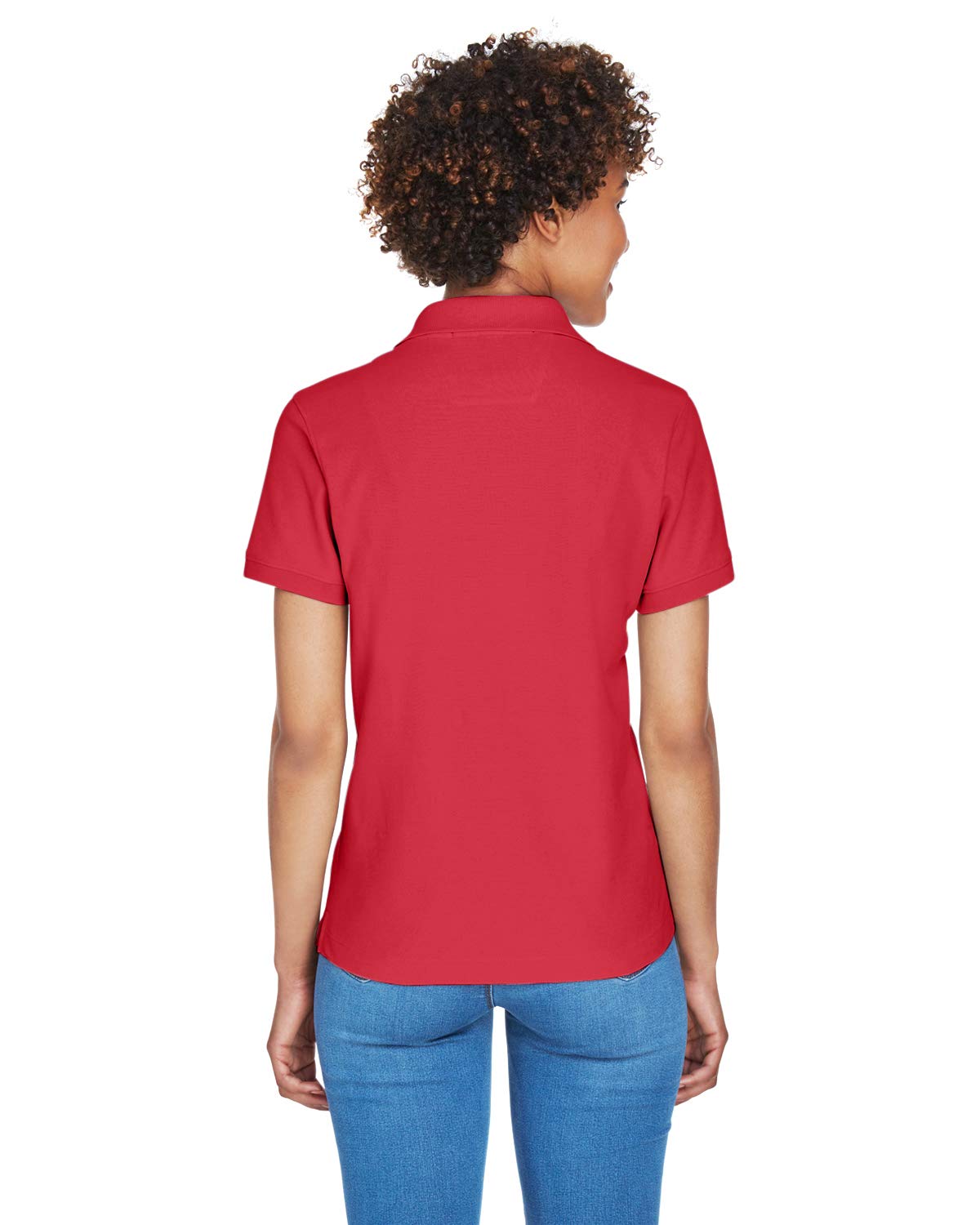 Ladies Pima Piqu Y-collar Polo - WHITE - XS(D0102H7NJXT)