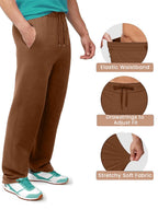 Nobero MenS Regular Sweatpants (1M-Bwjg-R0149_Mocha Bisque