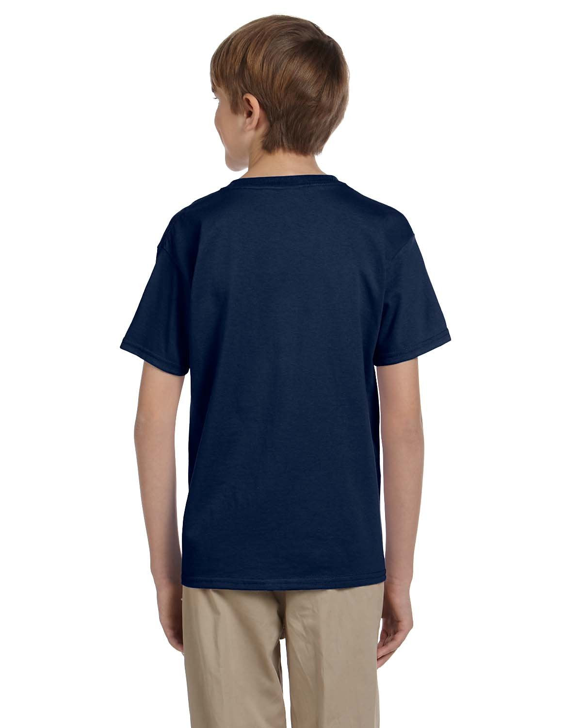 Youth HD cottonT-Shirt - WHITE - XS(D0102H7D456)