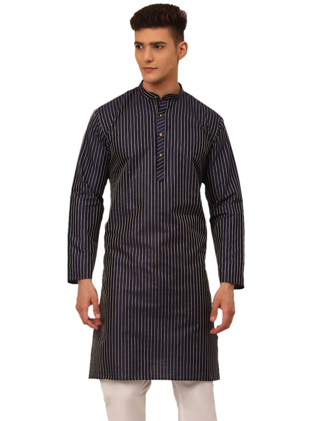 Jompers Mens Embroidered Design Kurta