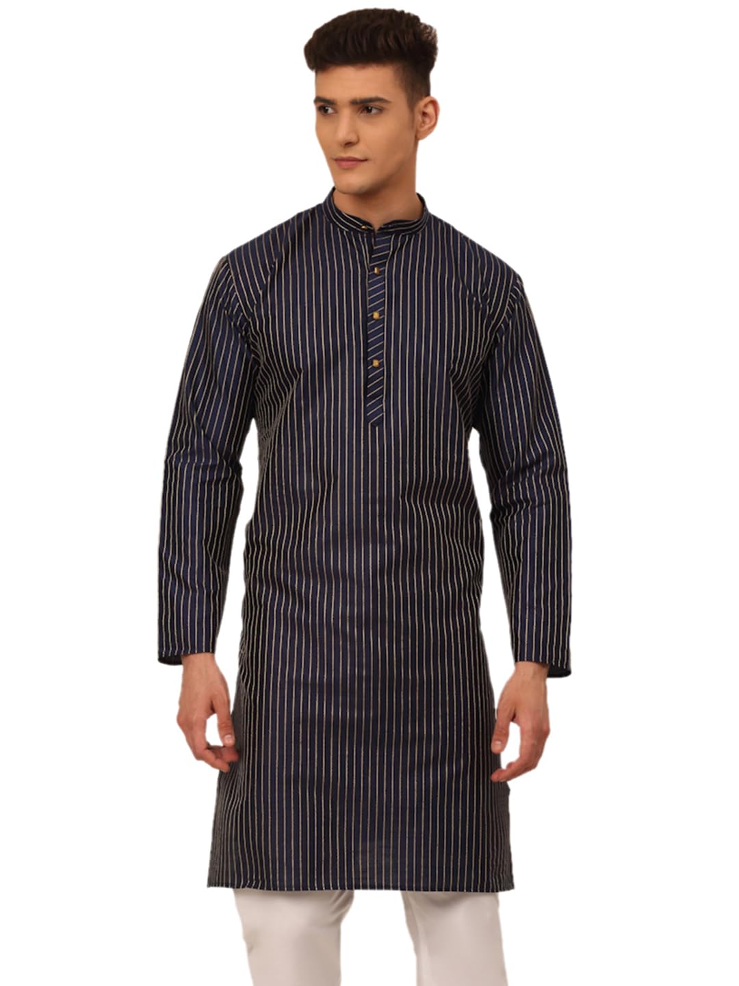Jompers Mens Embroidered Design Kurta