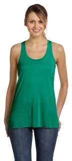 Ladies Flowy Racerback Tank - ATHLETIc HEATHER - S(D0102H7K596)