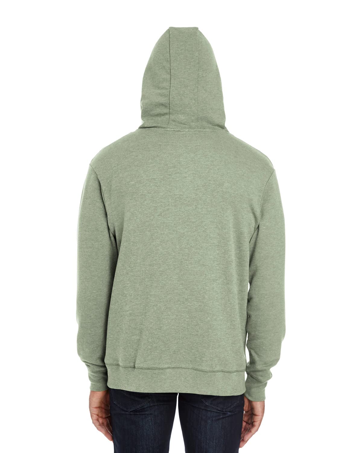 Unisex Triblend French Terry Full-Zip - BLAcK HEATHER - XS(D0102H7KVB2)